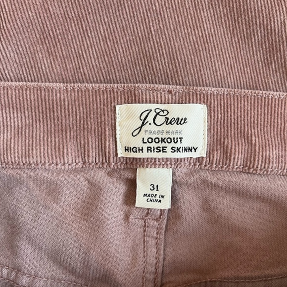 J‎ Crew High Rise Lookout Skinny (31) - Picture 4 of 4